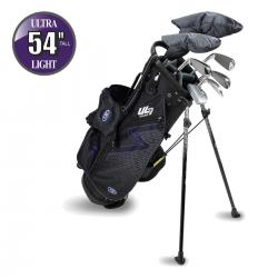 US Kids Golf UL7 Starterset Ultralight UL54 137145cm LH 7teilig schwarzlila
