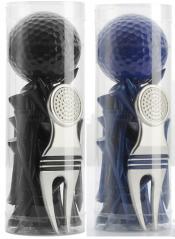 Geschenk-Set mit Pitchgabel, Ball und Tees