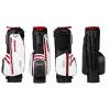 JuCad 2 in 1 Bag Waterproof, schwarz/weiß/rot