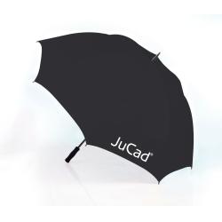 JuCad Teleskop Golfschirm schwarz