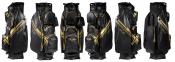JuCad Cartbag Aquastop Plus, schwarz/gold