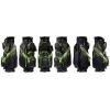 JuCad Cartbag Aquastop Plus, schwarz/grün