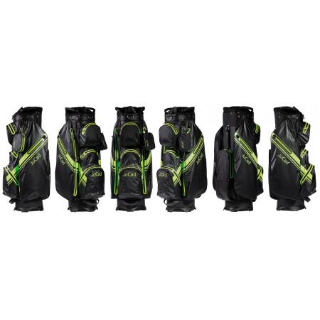 JuCad Cartbag Aquastop Plus, schwarz/grün