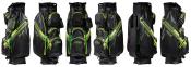 JuCad Cartbag Aquastop Plus, schwarz/grün