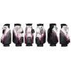 JuCad Cartbag Aquastop Plus, schwarz/grau/pink