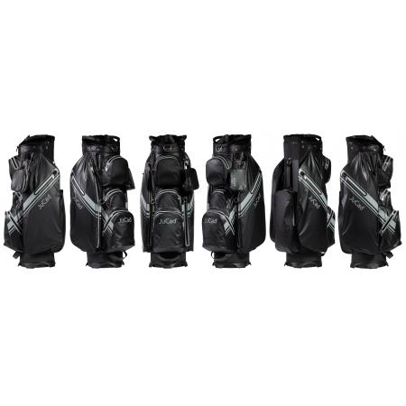 JuCad Cartbag Aquastop Plus, schwarz/titanium