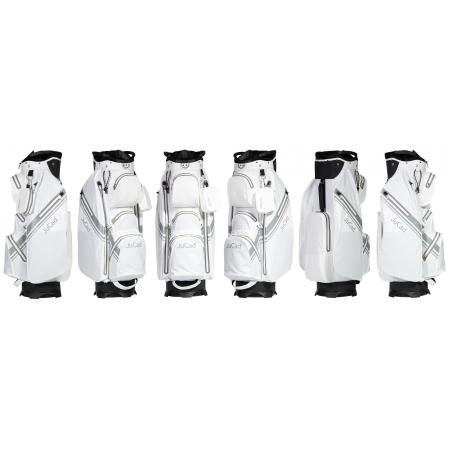 JuCad Cartbag Aquastop Plus, weiß/grau