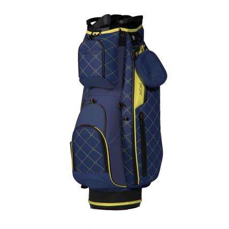 JuCad Cartbag First Class, blau/gelb