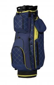 JuCad Cartbag First Class, blau/gelb