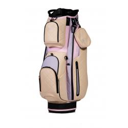 JuCad Cartbag First Class beigefliederrosa