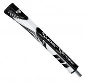 Super Stroke Zenergy Pistol GT Mid Slim 2.0 Putter Griff, schwarz/weiß