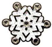 Navika Glitzy Ballmarker &quote;Snowflake&quote;