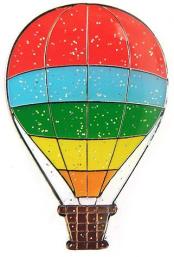 Navika Glitzy Ballmarker &quote;Heißluftballon&quote;