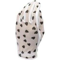 Evertan Damen Sonnenhandschuh Black Hearts rechts für Linkshänder XL