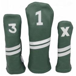 Sunfish Leder Headcover Ace grünweiß Hybriden