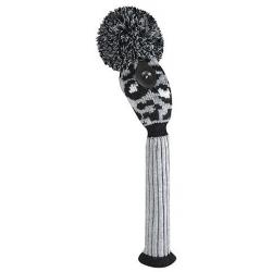 Bommel Strick Headcover grauleo Hybriden