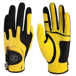 Zero Friction Allwetter Herren Handschuh links für Rechtshänder gelb