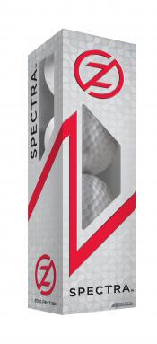 Zero Friction Spectra Golfbälle, 4er Sleeve