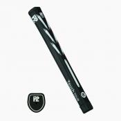 P2 Grips Touch Tour Pistol Putter Griff, schwarz