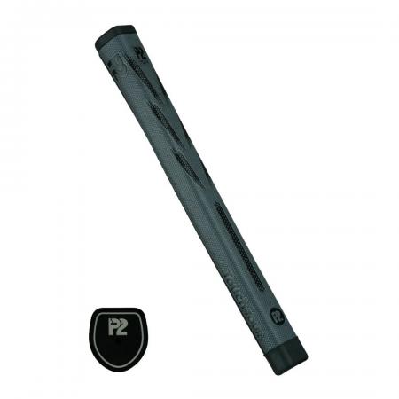 P2 Grips Touch Tour Pistol Putter Griff, grau
