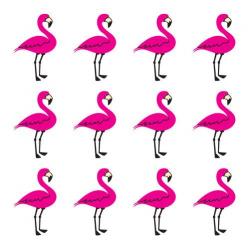 Golfdotz Golfballmarkierungen Flamingo