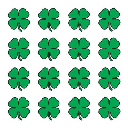 Golfdotz® Golfballmarkierungen, Lucky Clovers