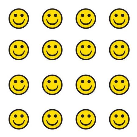 Golfdotz® Golfballmarkierungen, Smiley / Be Happy
