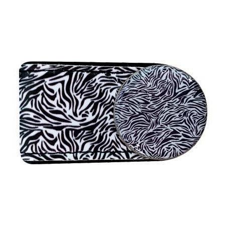 Crocodily Clip Ballmarker-Set, Zebra Print
