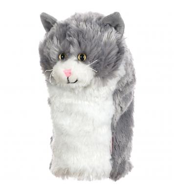 Daphne's grau/weiße Katze Headcover Daphne's grau/weiße Katze Headcover