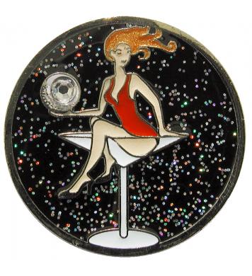 Navika Glitzy Ballmarker Golfaholic Navika Glitzy Ballmarker Golfaholic
