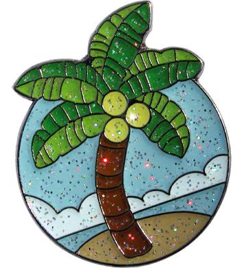 Navika Glitzy Ballmarker Palm Tree Navika Glitzy Ballmarker Palm Tree