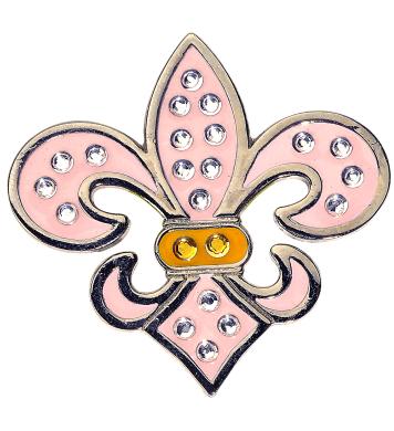 Navika Crystal Ballmarker Fleur de Lis Navika Crystal Ballmarker Fleur de Lis