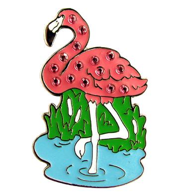 Navika Crystal Ballmarker Flamingo Navika Crystal Ballmarker Flamingo