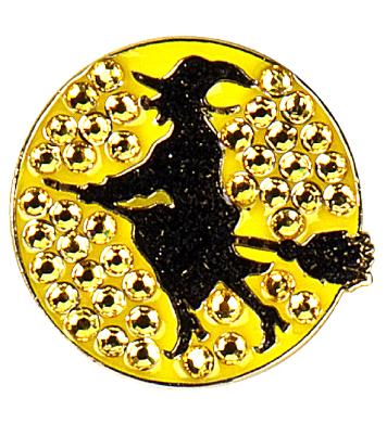 Navika Crystal Ballmarker Hexe auf Besen Navika Crystal Ballmarker Hexe auf Besen