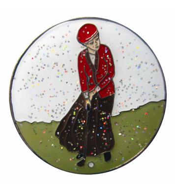Navika Glitzy Ballmarker Classic Lady Navika Glitzy Ballmarker Classic Lady