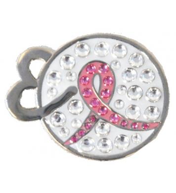 Navika Crystal Ballmarker Pink Ribbon Navika Crystal Ballmarker Pink Ribbon