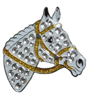 Navika Crystal Ballmarker Horse Head Navika Crystal Ballmarker Horse Head