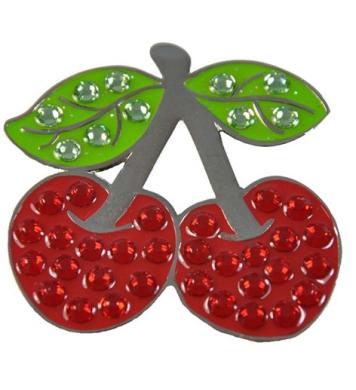 Navika Crystal Ballmarker Cherries Navika Crystal Ballmarker Cherries