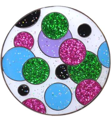 Navika Glitzy Ballmarker Polka Dot, grün Navika Glitzy Ballmarker Polka Dot, grün
