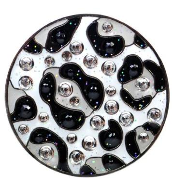 Navika Crystal Ballmarker Snow Leopard Print Navika Crystal Ballmarker Snow Leopard Print