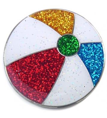 Navika Glitzy Ballmarker Beach Ball Navika Glitzy Ballmarker Beach Ball