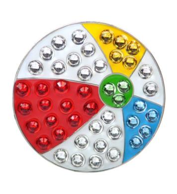 Navika Crystal Ballmarker Beach Ball Navika Crystal Ballmarker Beach Ball