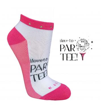 K. Bell Damen-Golfsocken I love to PAR TEE! K. Bell Damen-Golfsocken I love to PAR TEE!