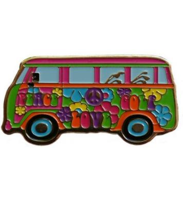 BeTheBall Ballmarker Peace Love Golf Van BeTheBall Ballmarker Peace Love Golf Van