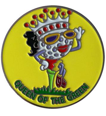 BeTheBall Ballmarker Queen of the Green BeTheBall Ballmarker Queen of the Green