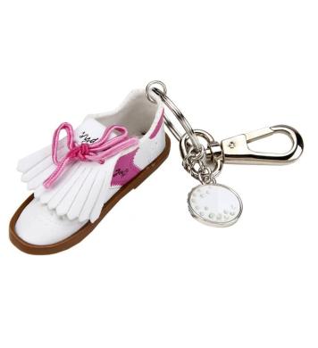 Sydney Love Golfschuh Schlüsselanhänger, weiß/pink Sydney Love Golfschuh Schlüsselanhänger, weiß/pink