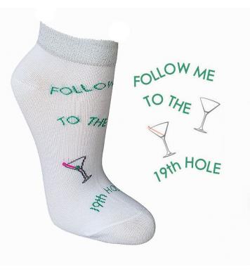 cbfmoda Damen-Golfsocken Follow me cbfmoda Damen-Golfsocken Follow me