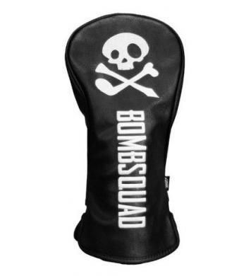 KraveGolf Headcover Bomb Squad, schwarz/weiß KraveGolf Headcover Bomb Squad, schwarz/weiß