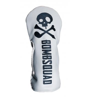 KraveGolf Headcover Bomb Squad, weiß/schwarz KraveGolf Headcover Bomb Squad, weiß/schwarz