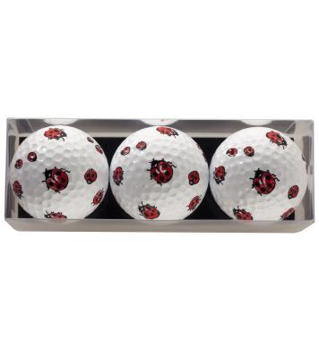 Golfball-Set Marienkäfer Golfball-Set Marienkäfer